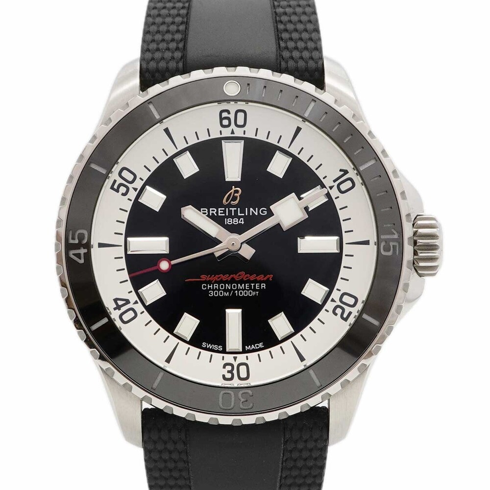 Breitling Superocean A17375 Black Dial Men's Watch